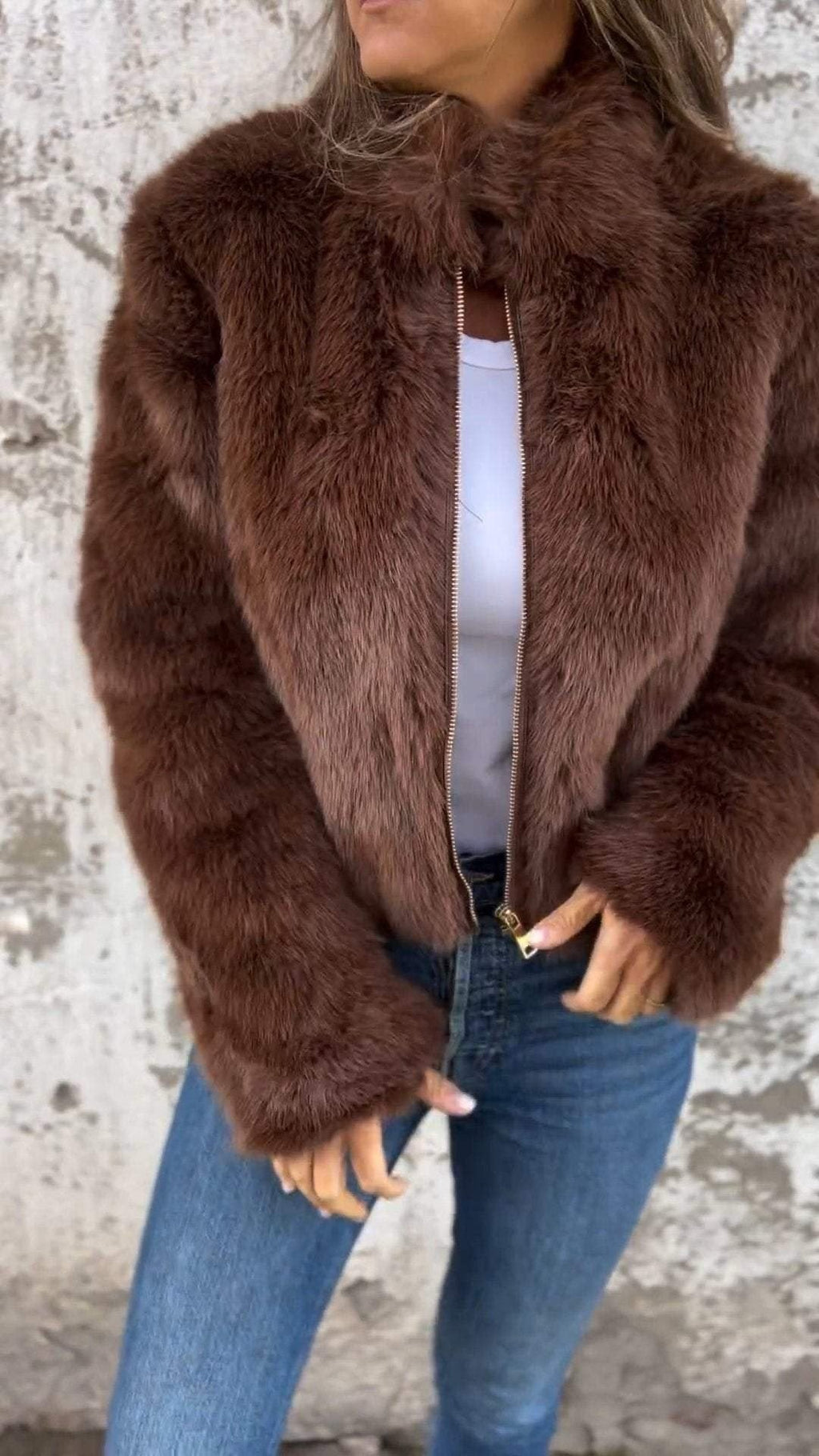 Marchmel | Femme Veste en Fourrure Luxueuse
