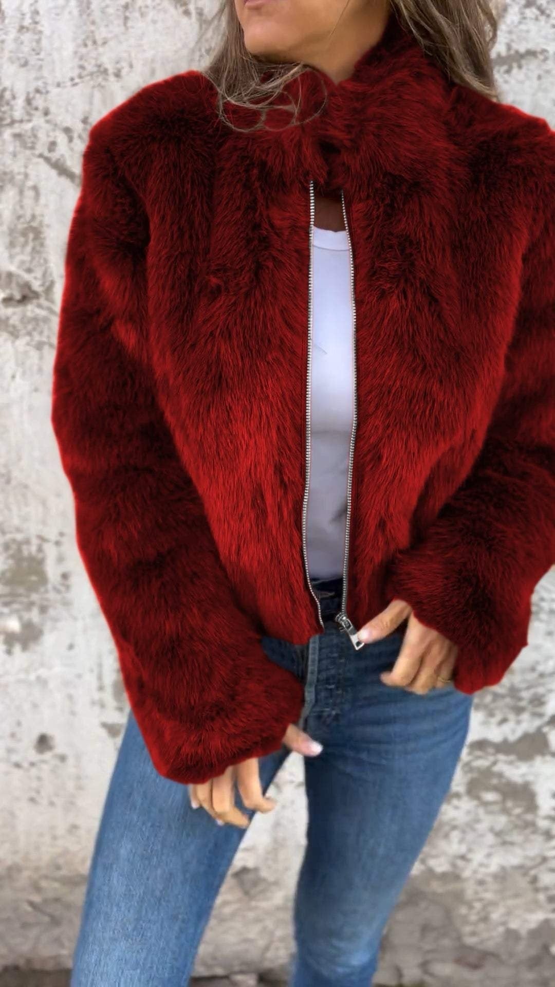 Marchmel | Femme Veste en Fourrure Luxueuse