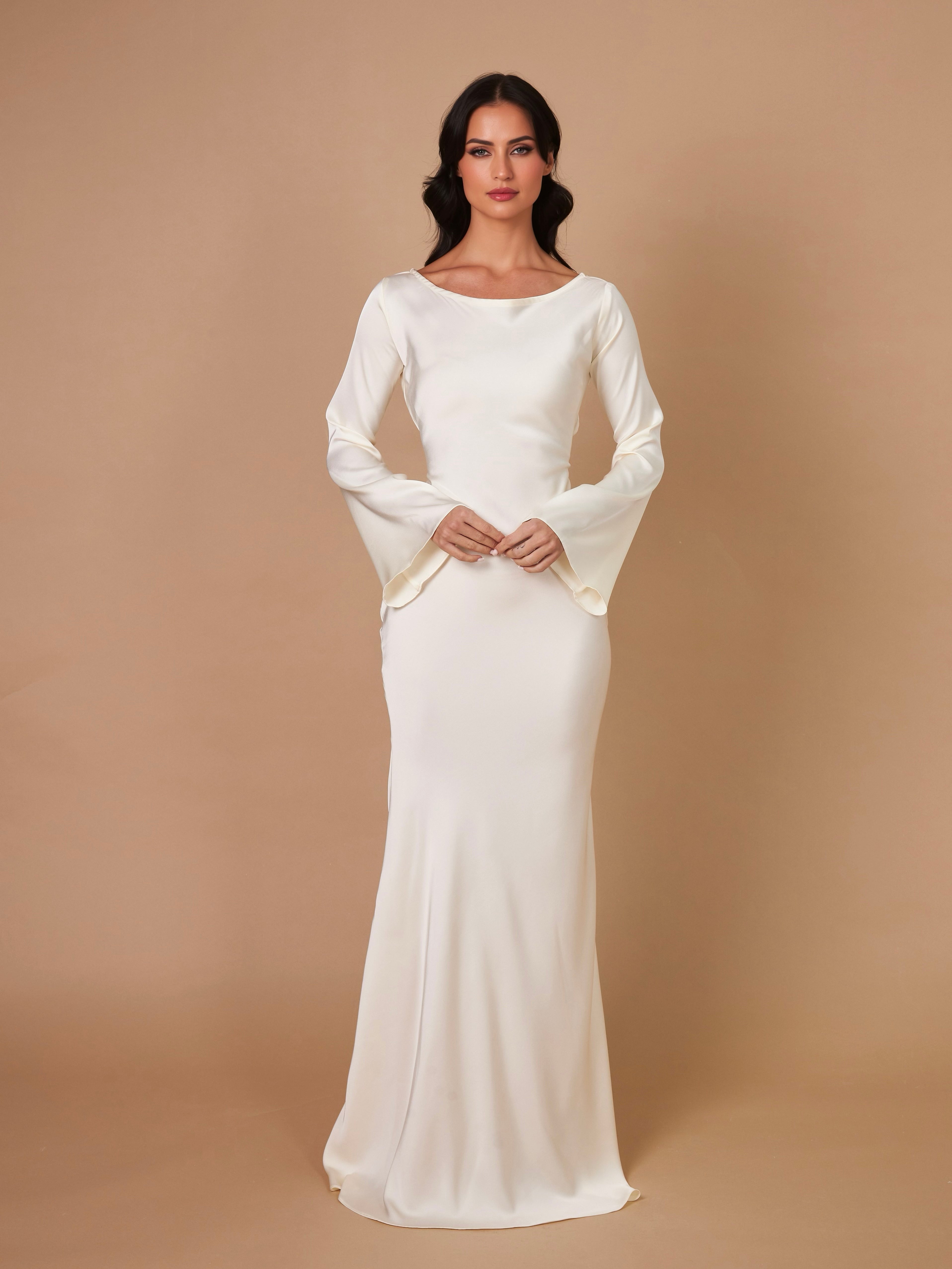 Marchmel | Robe longue à manches longues élégance sans effort pour chaque occasion