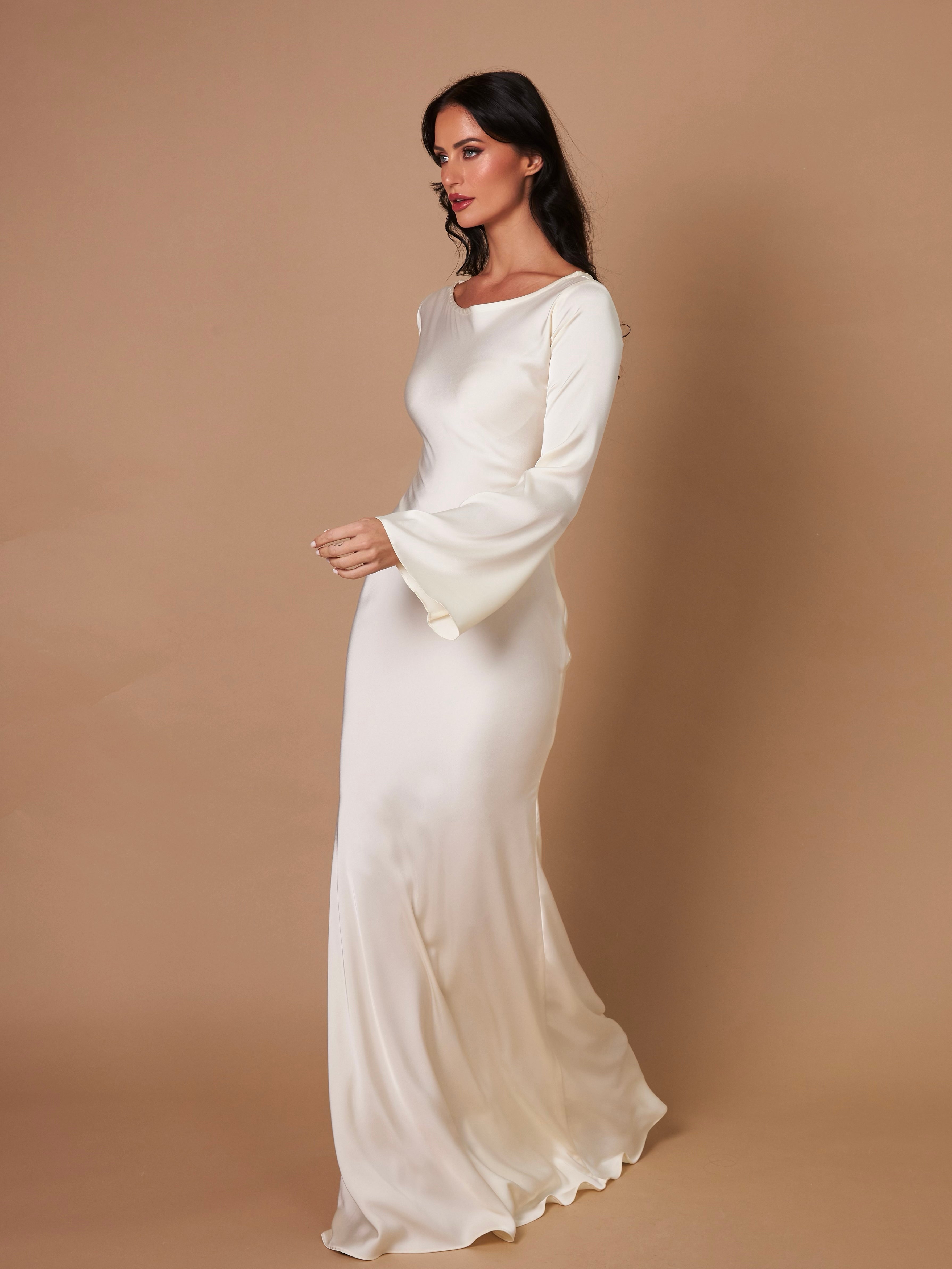 Marchmel | Robe longue à manches longues élégance sans effort pour chaque occasion