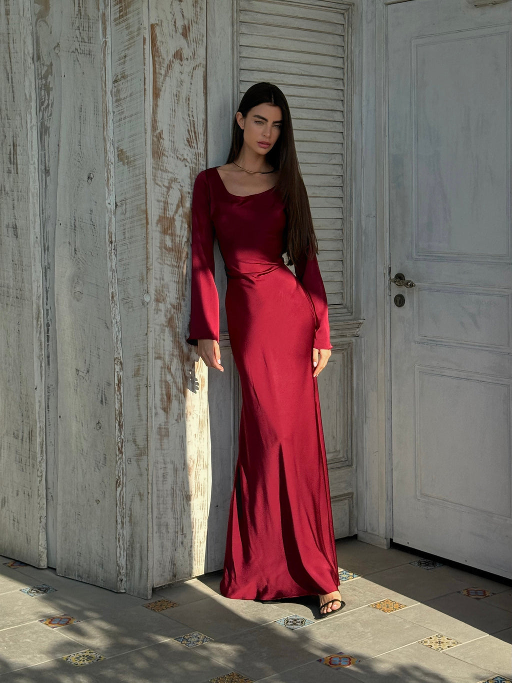 Marchmel | Robe longue à manches longues élégance sans effort pour chaque occasion