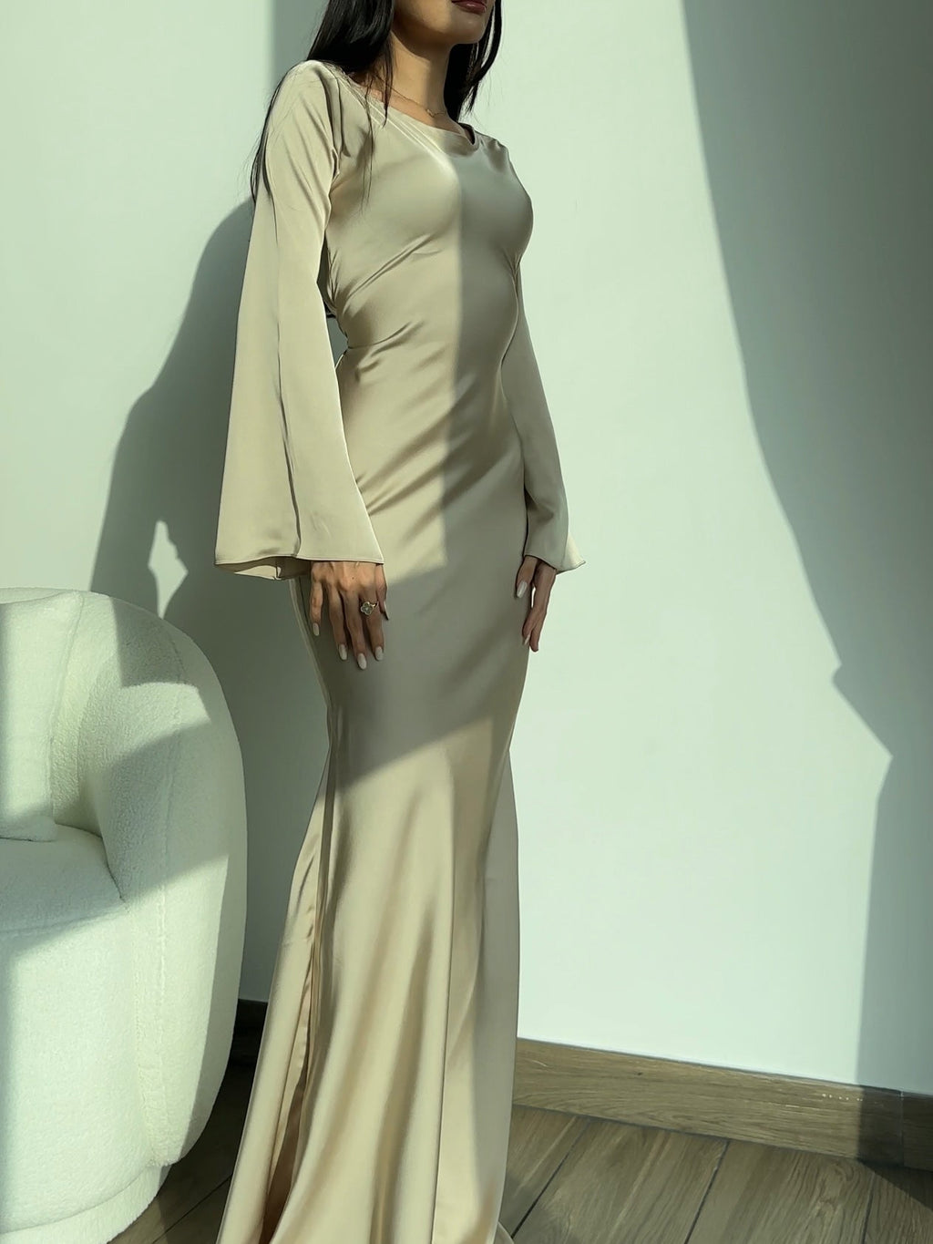 Marchmel | Robe longue à manches longues élégance sans effort pour chaque occasion