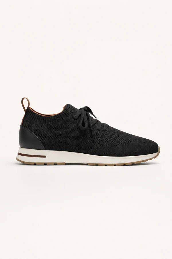 Marchmel | Uomo Sneakers Attive in Maglia Nere Leggere