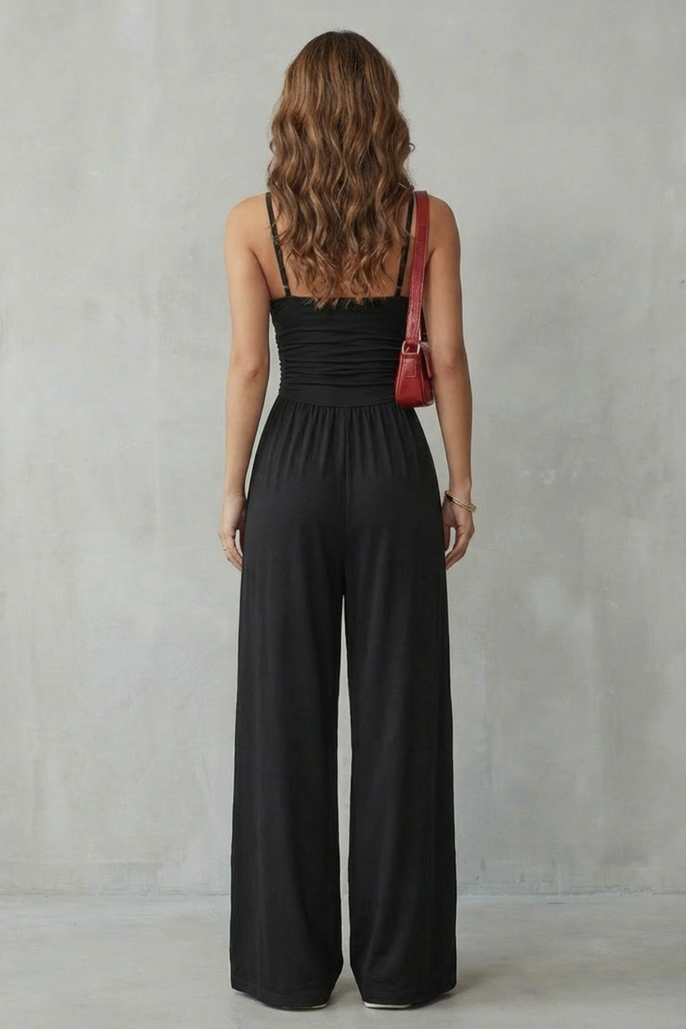 Marchmel | Femme Combinaison à bretelles doubles – Pantalon large