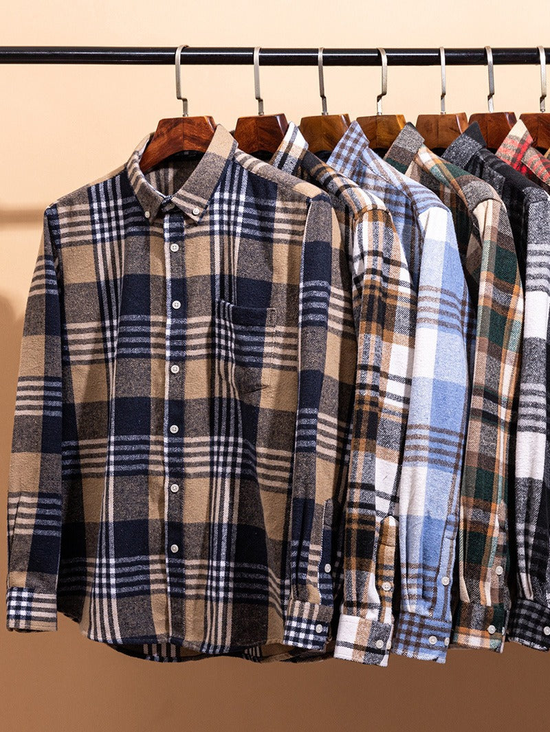 Marchmel | CHEMISE À CARREAUX POUR HOMME MODERNE
