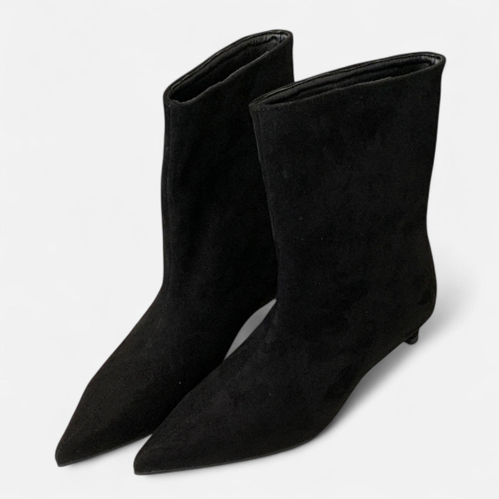 Marchmel | Bottines Femme Pointues Talon Bas Vintage