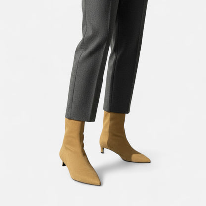 Marchmel | Bottines Femme Pointues Talon Bas Vintage