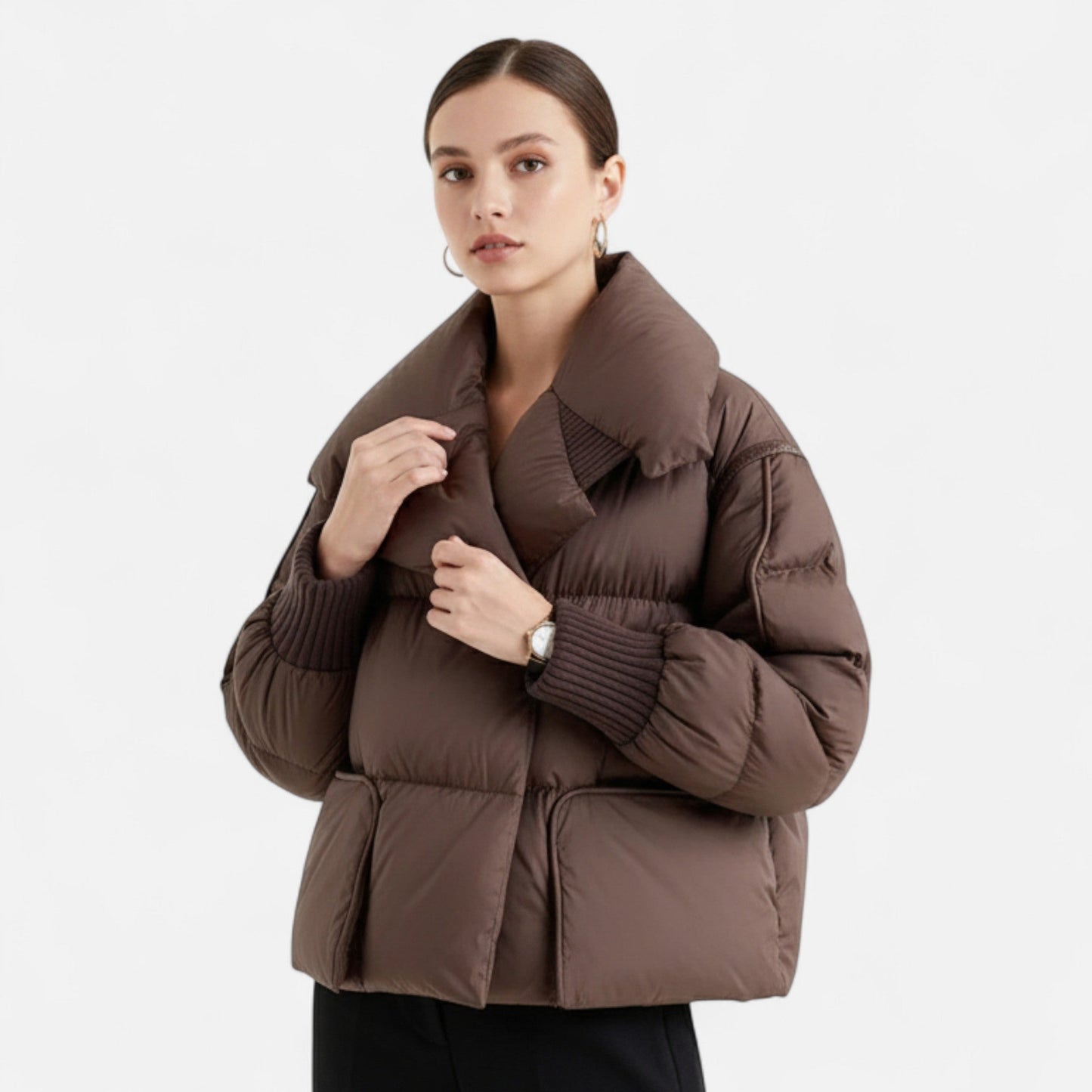 Marchmel | Doudoune Femme 90% Duvet à Manches Amovibles