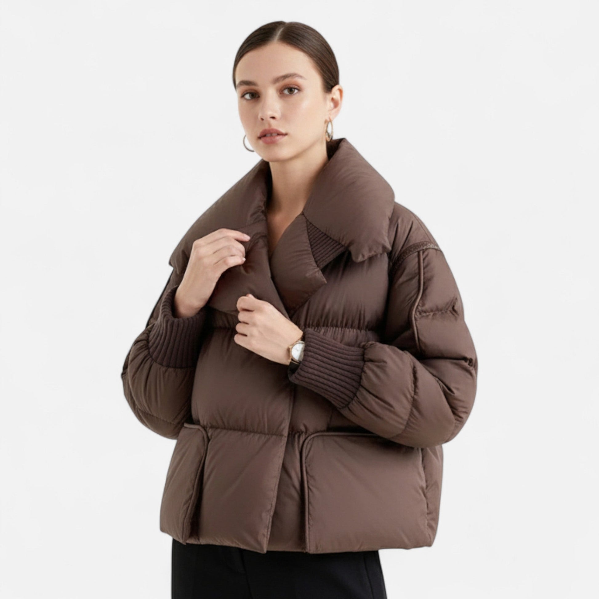 Marchmel | Doudoune Femme 90% Duvet à Manches Amovibles