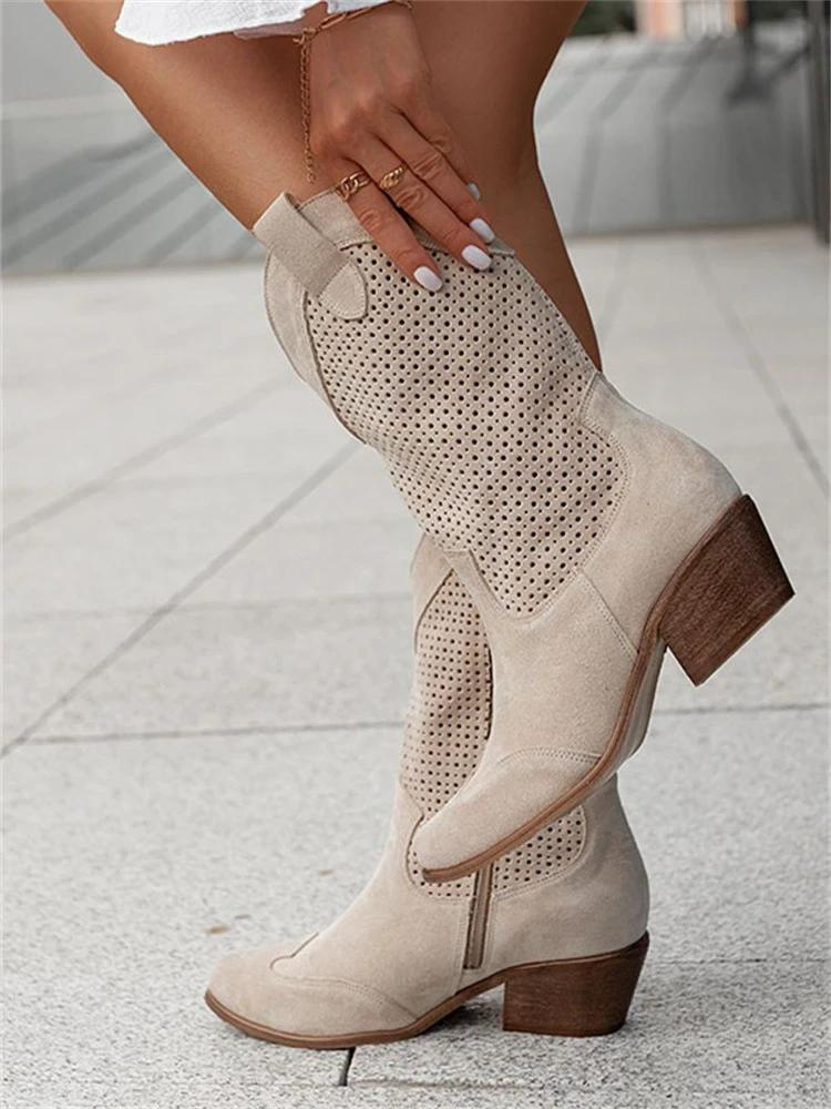 Marchmel | Femme Bottes Cowboy Tendance Élégantes