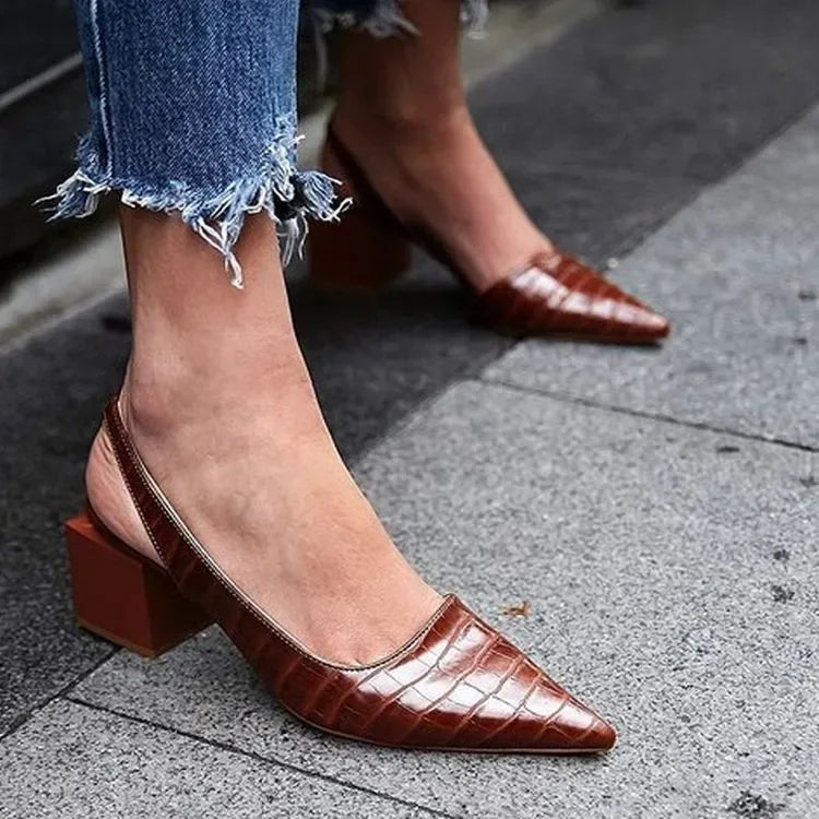 Marchmel | Femme Escarpins Bride Arrière Élégants Confort