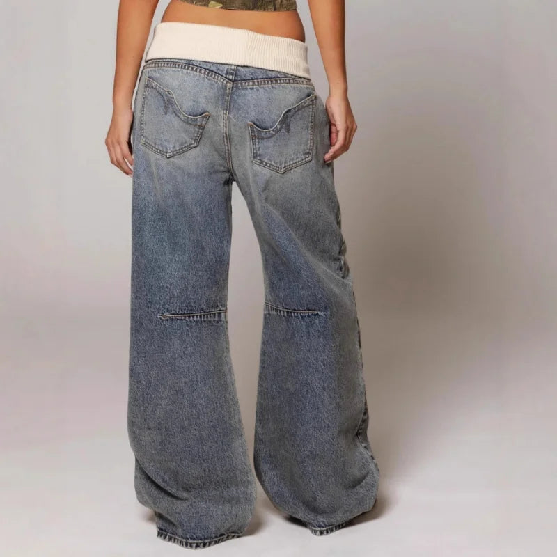 Marchmel | Femme Jeans Coupe Ample Vintage Confort