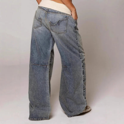 Marchmel | Femme Jeans Coupe Ample Vintage Confort