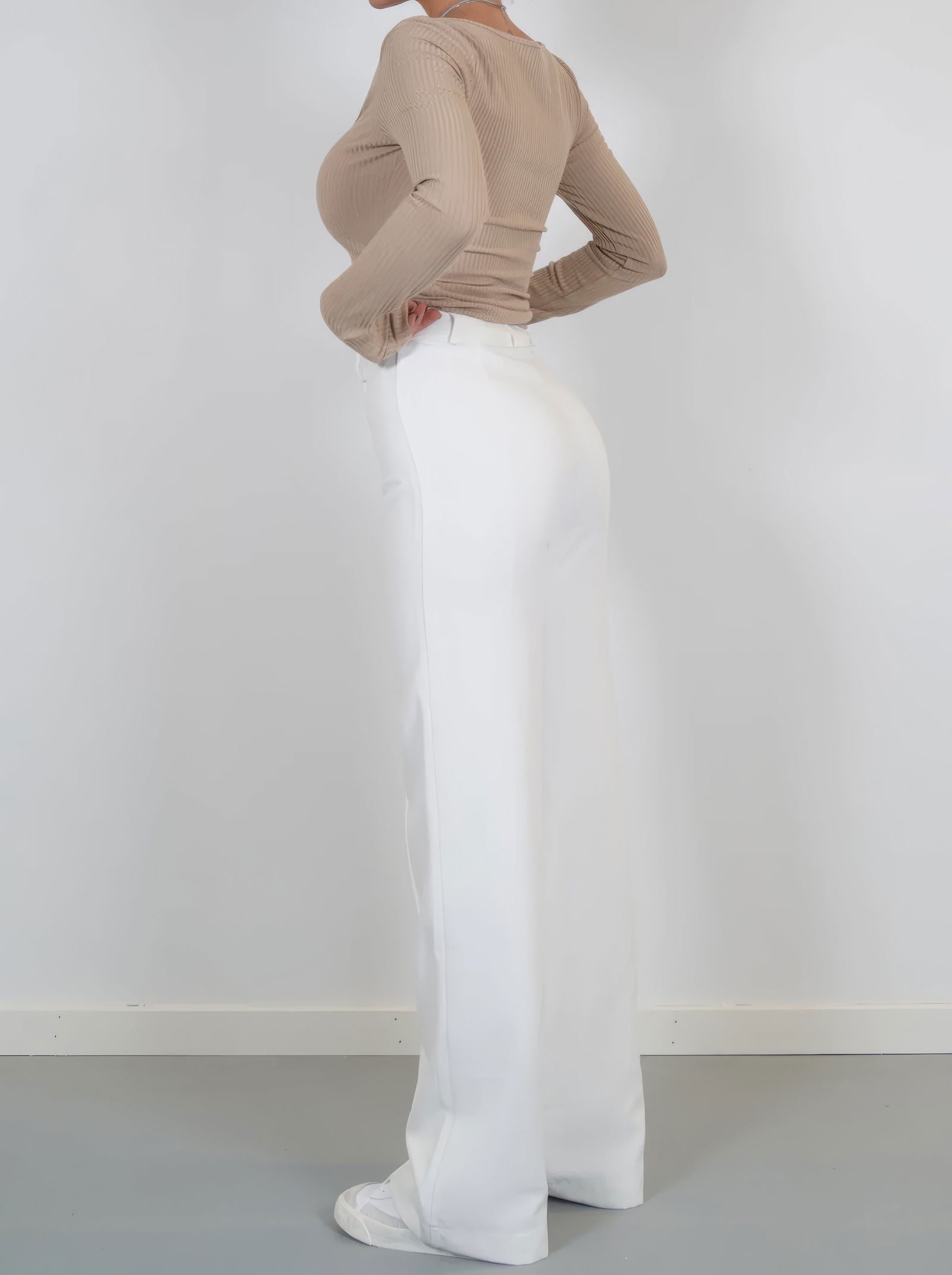 Marchmel | Femme Pantalon Amy Coupe Large Chic Automne