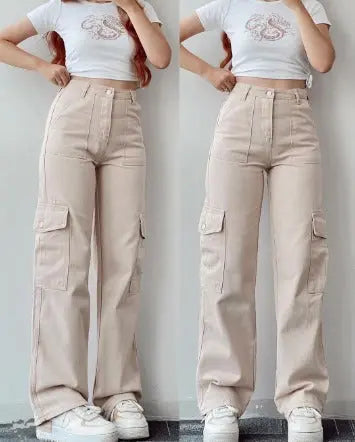 Marchmel | Femme Pantalon Cargo Ayla Élégant Automne