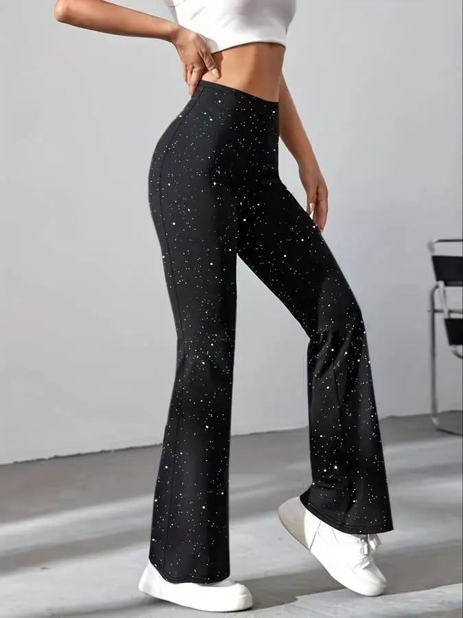 Marchmel | Femme Pantalon Coupe Large Scintillant Été