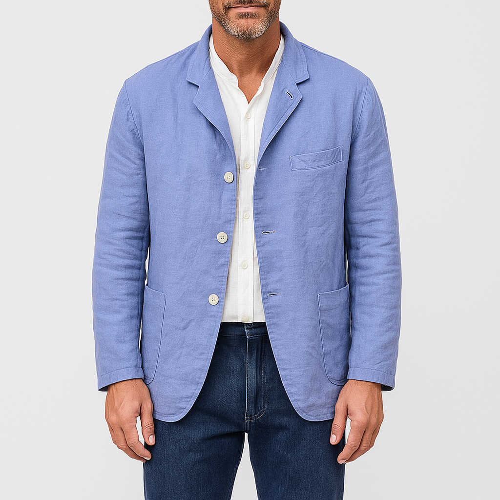 Marchmel | Homme Blazer en Lin Élégué