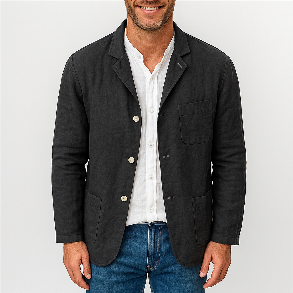 Marchmel | Homme Blazer en Lin Élégué