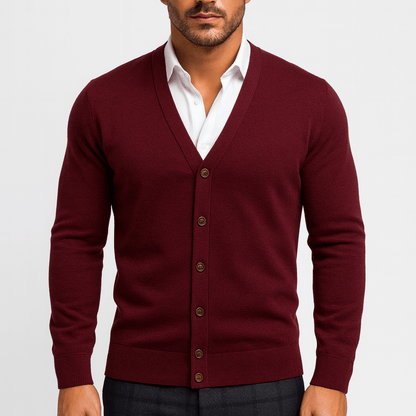 Marchmel | Homme Cardigan Slim V-Neck