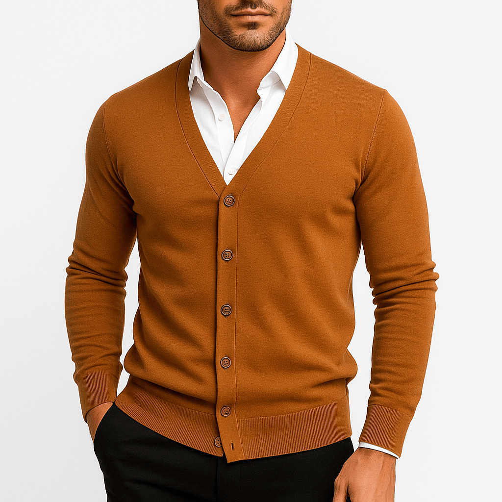 Marchmel | Homme Cardigan Slim V-Neck