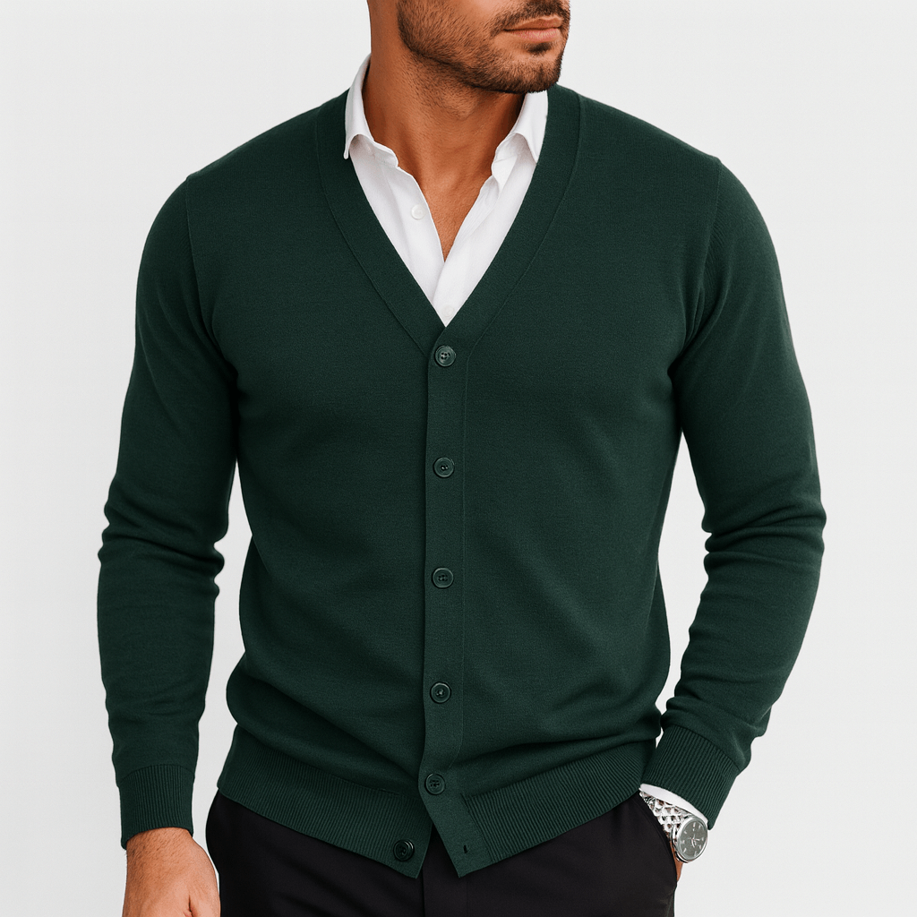 Marchmel | Homme Cardigan Slim V-Neck