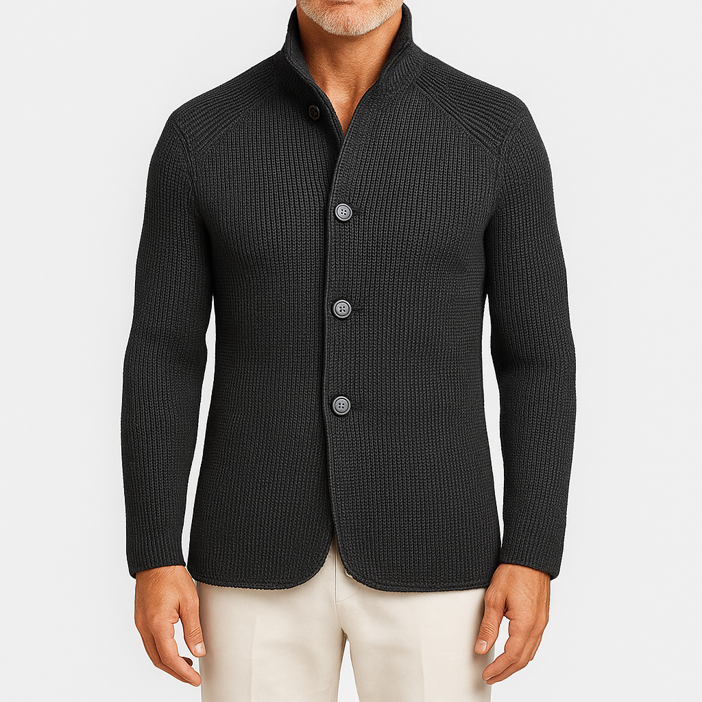 Marchmel | Homme Cardigan à Boutons Tricoté