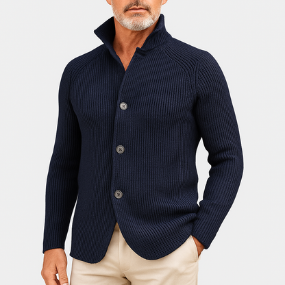 Marchmel | Homme Cardigan à Boutons Tricoté