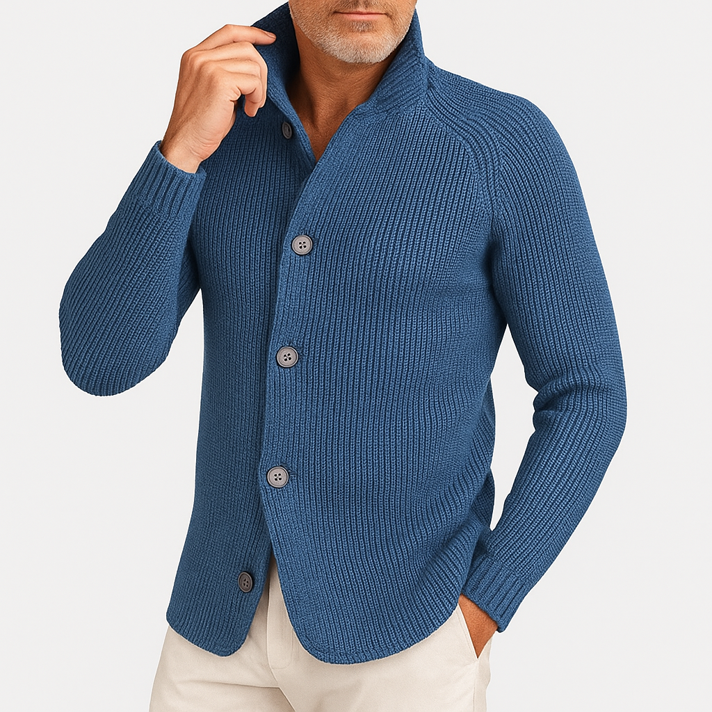 Marchmel | Homme Cardigan à Boutons Tricoté