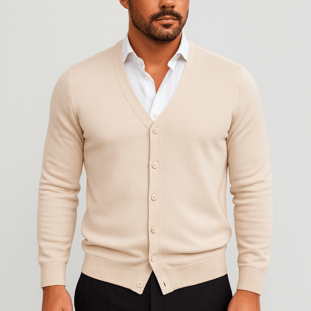 Marchmel | Homme Cardigan à Boutons en V