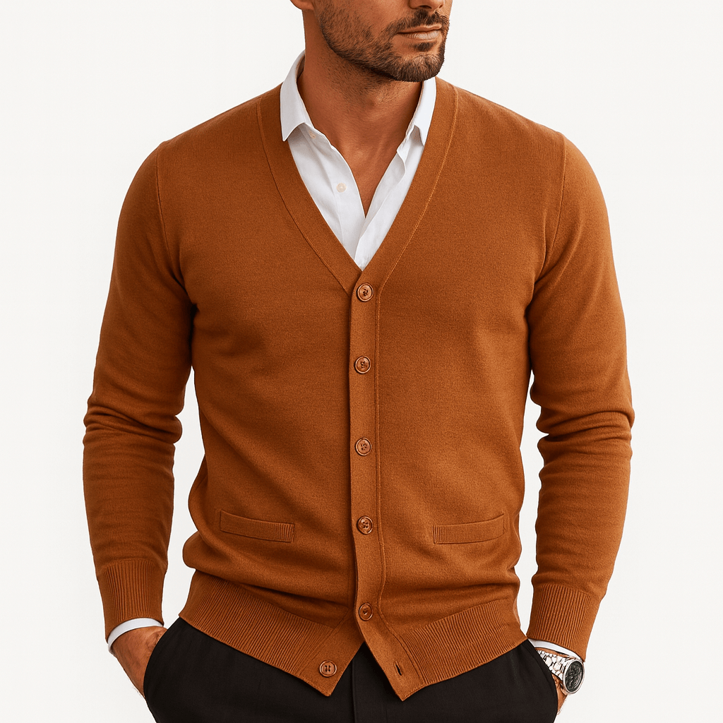 Marchmel | Homme Cardigan à Boutons en V