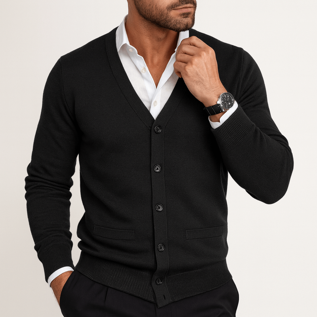 Marchmel | Homme Cardigan à Boutons en V