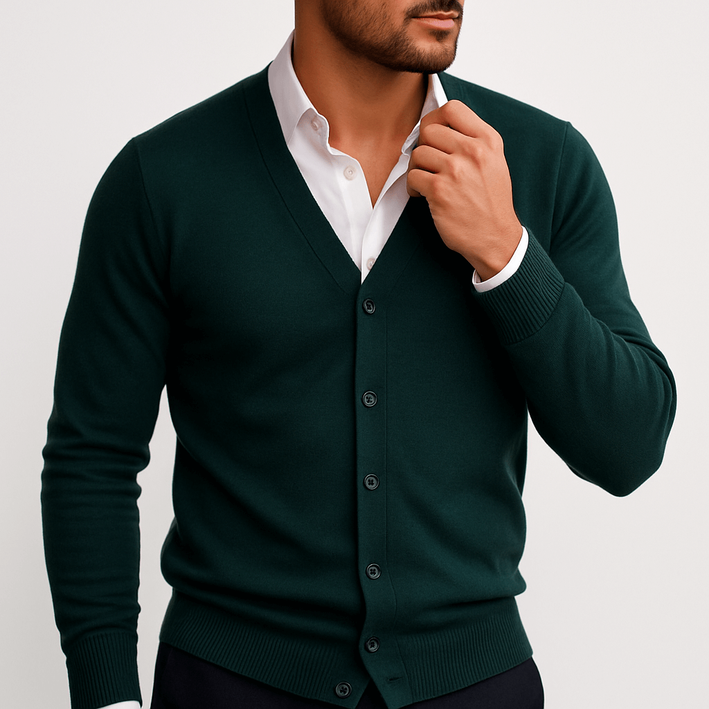 Marchmel | Homme Cardigan à Boutons en V
