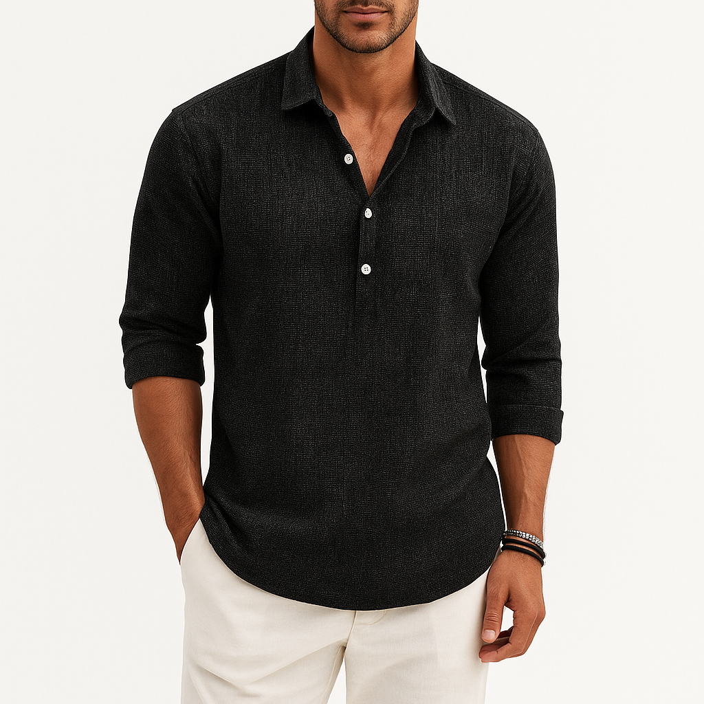 Marchmel | Homme Chemise Boutonnée en Lin