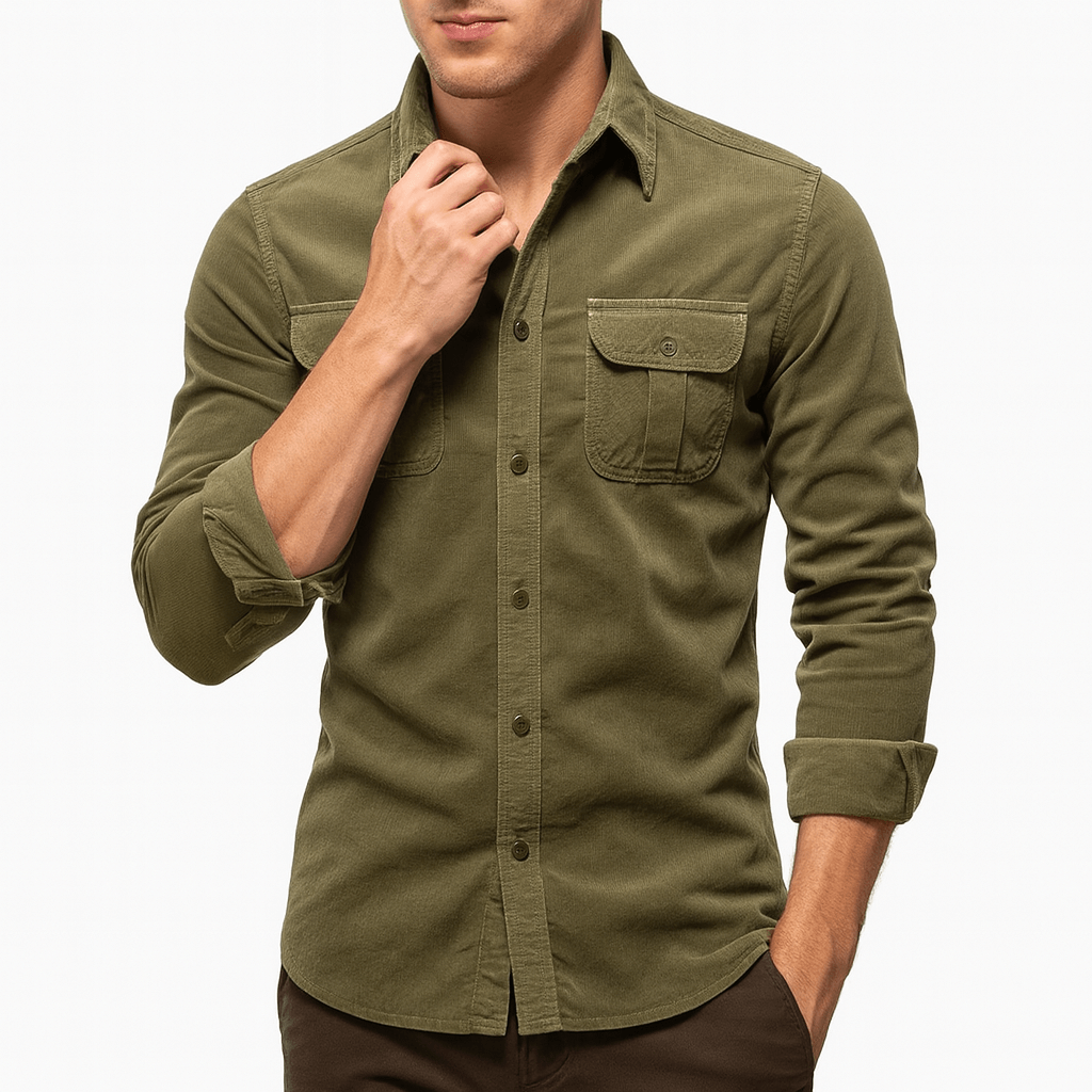 Marchmel | Homme Chemise Décontractée en Duvet