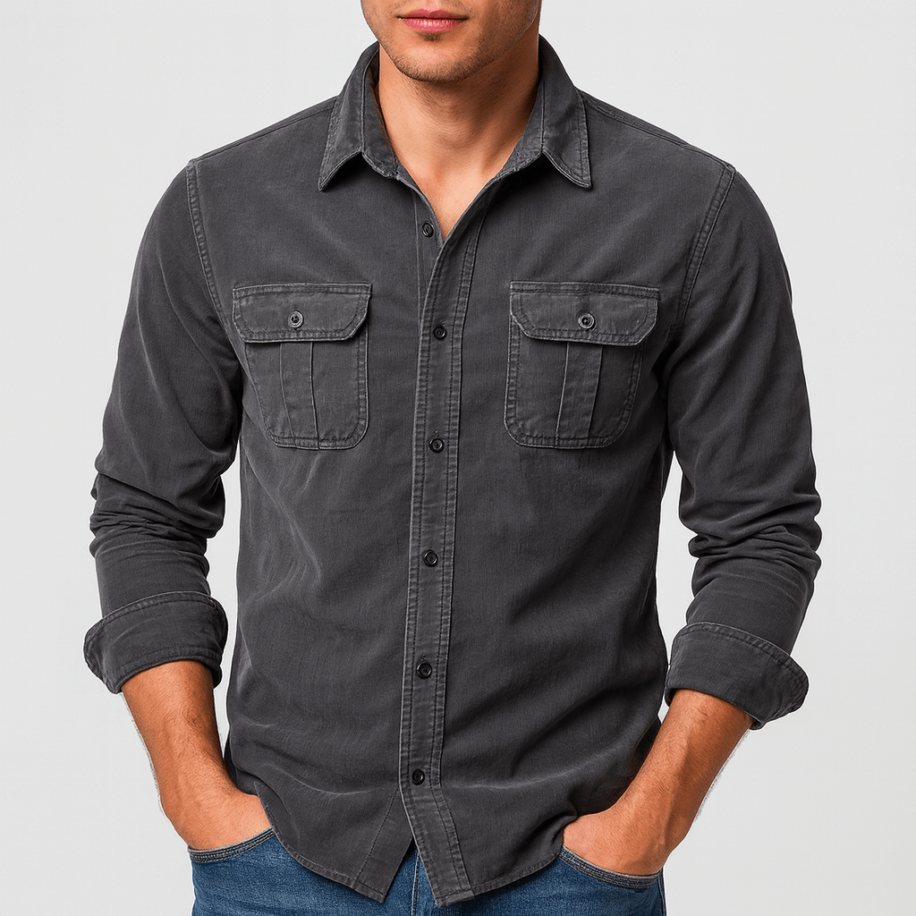 Marchmel | Homme Chemise Décontractée en Duvet