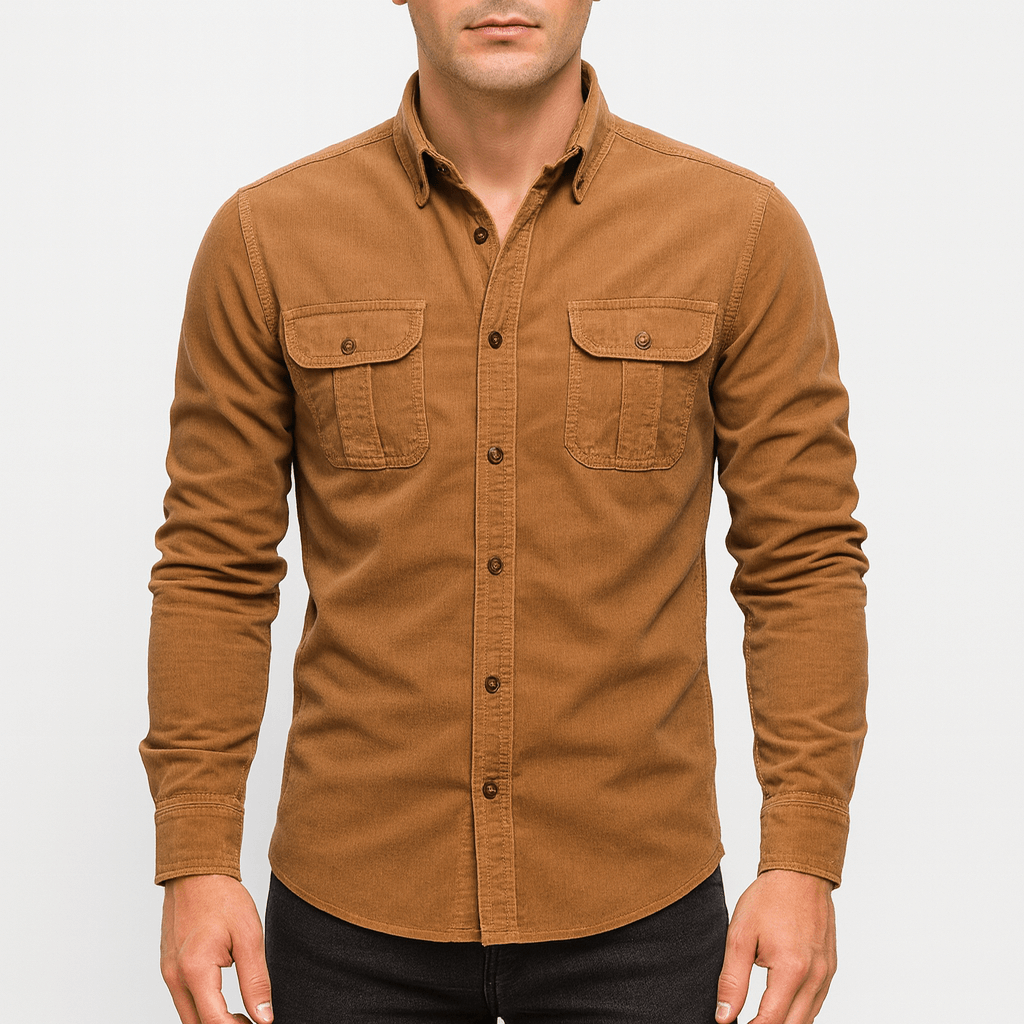 Marchmel | Homme Chemise Décontractée en Duvet