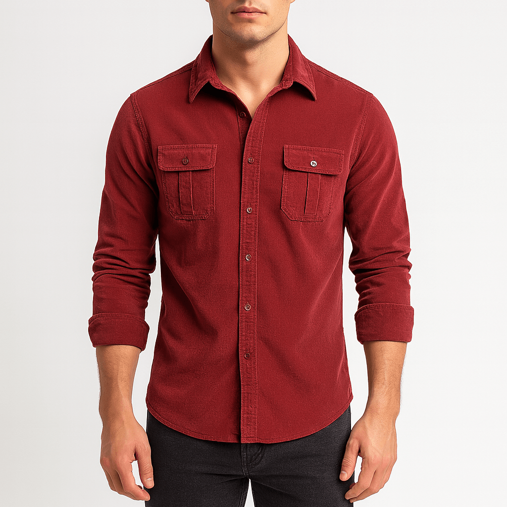 Marchmel | Homme Chemise Décontractée en Duvet