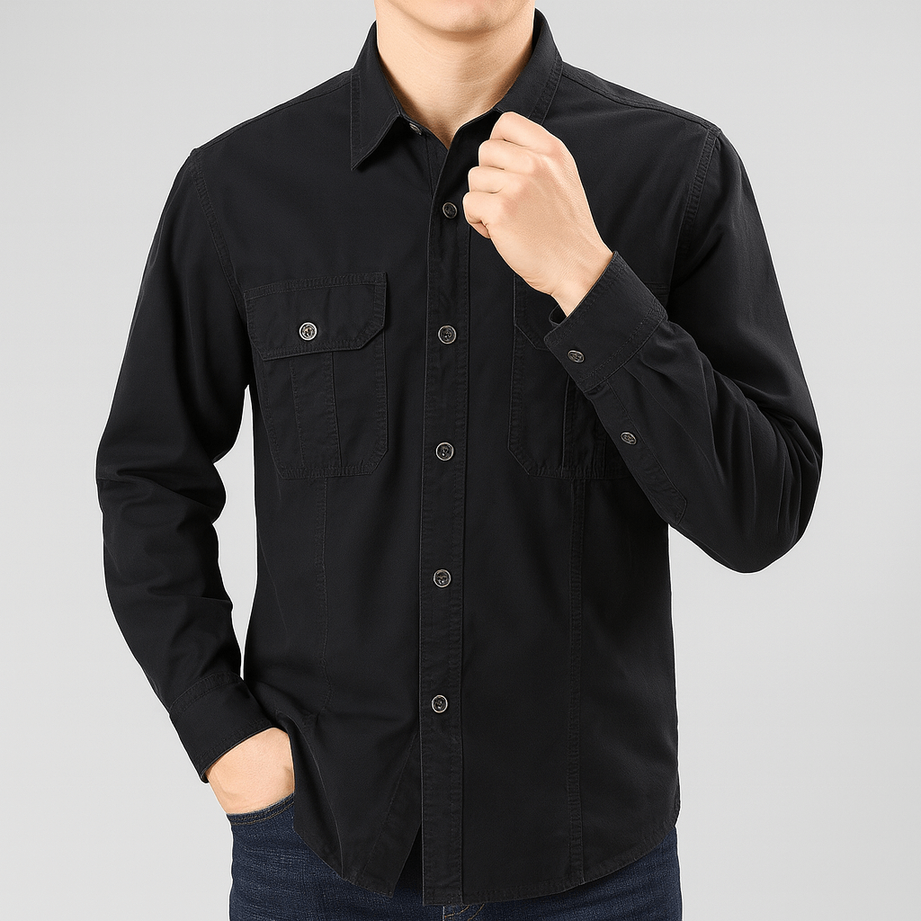 Marchmel | Homme Chemise à Col Pointu