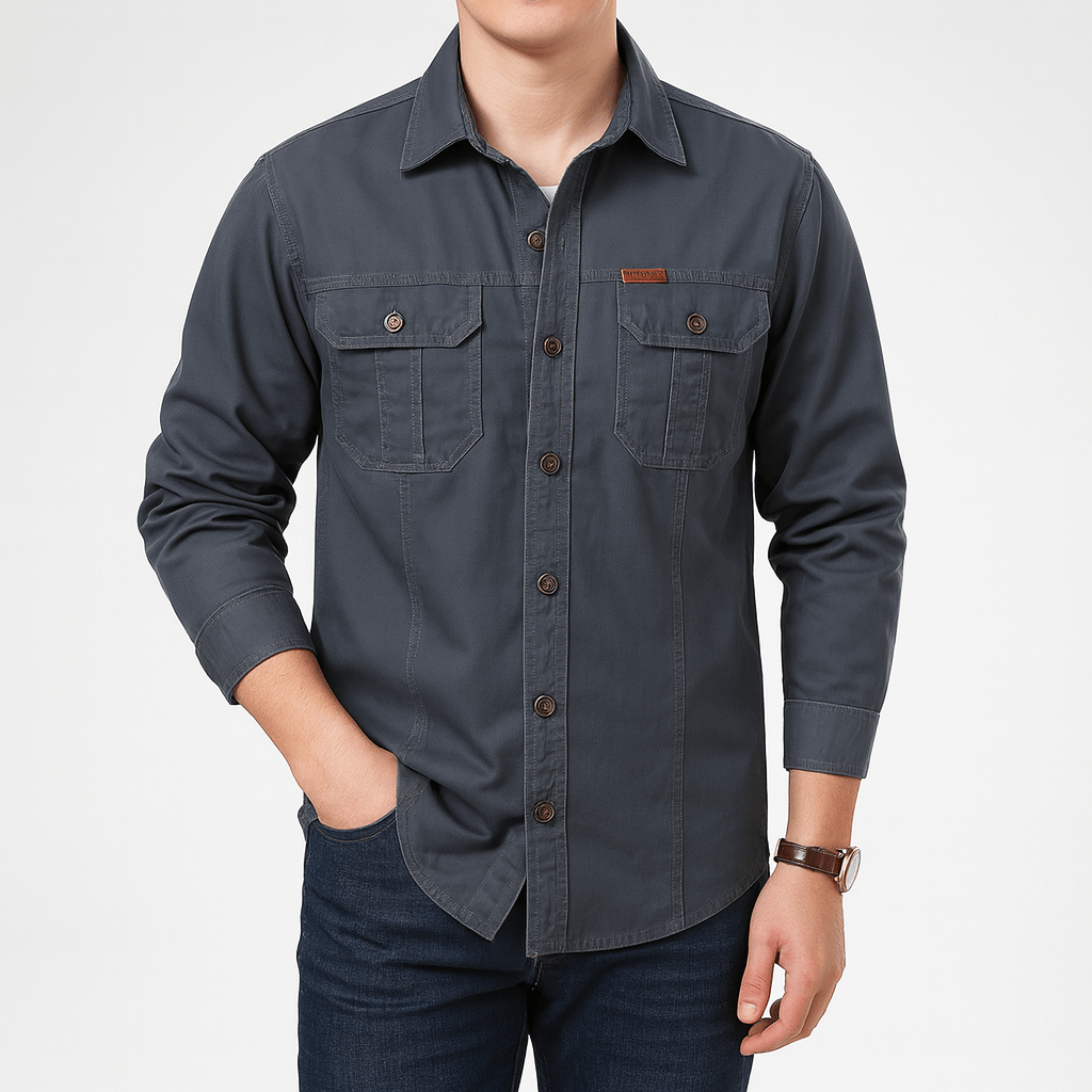 Marchmel | Homme Chemise à Col Pointu