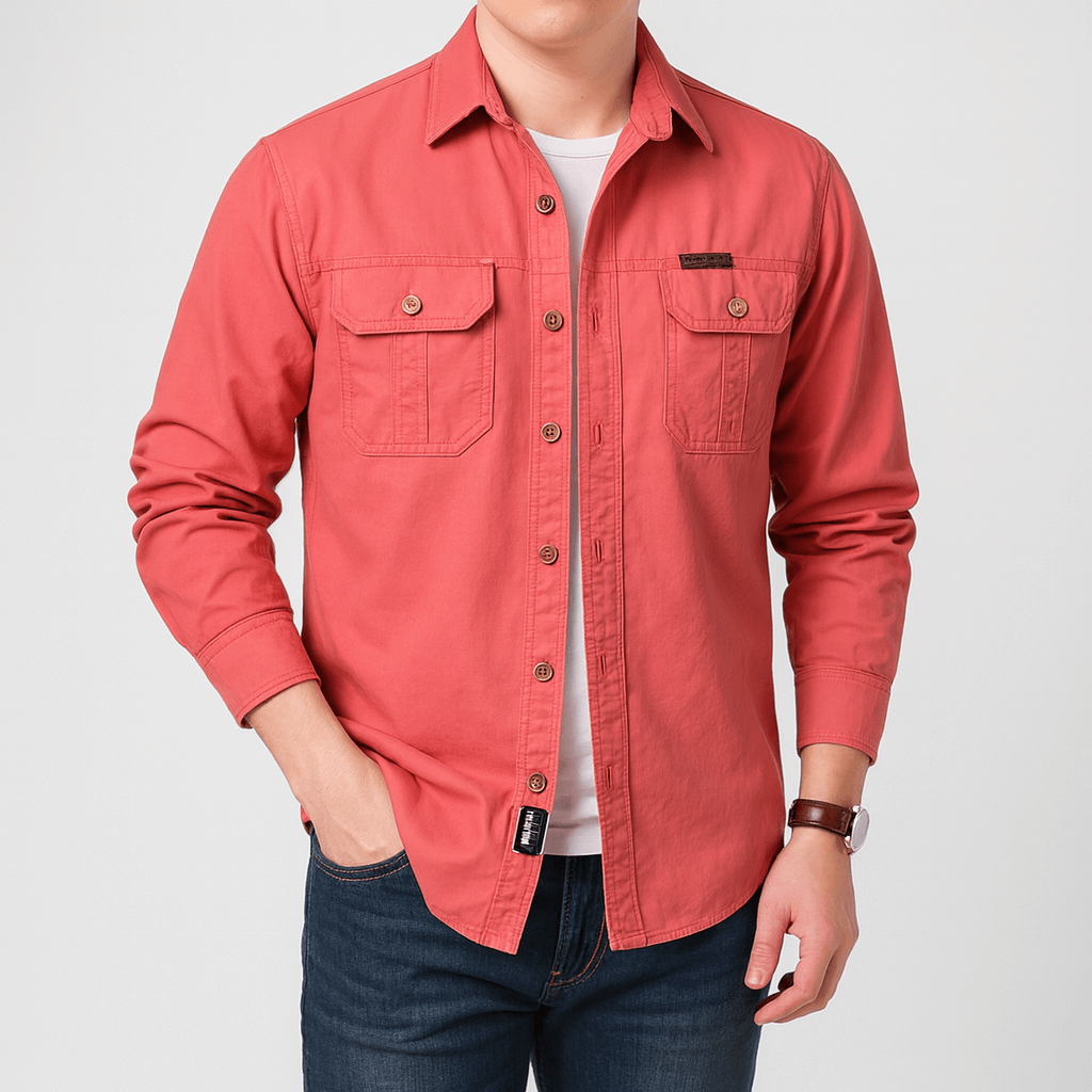 Marchmel | Homme Chemise à Col Pointu