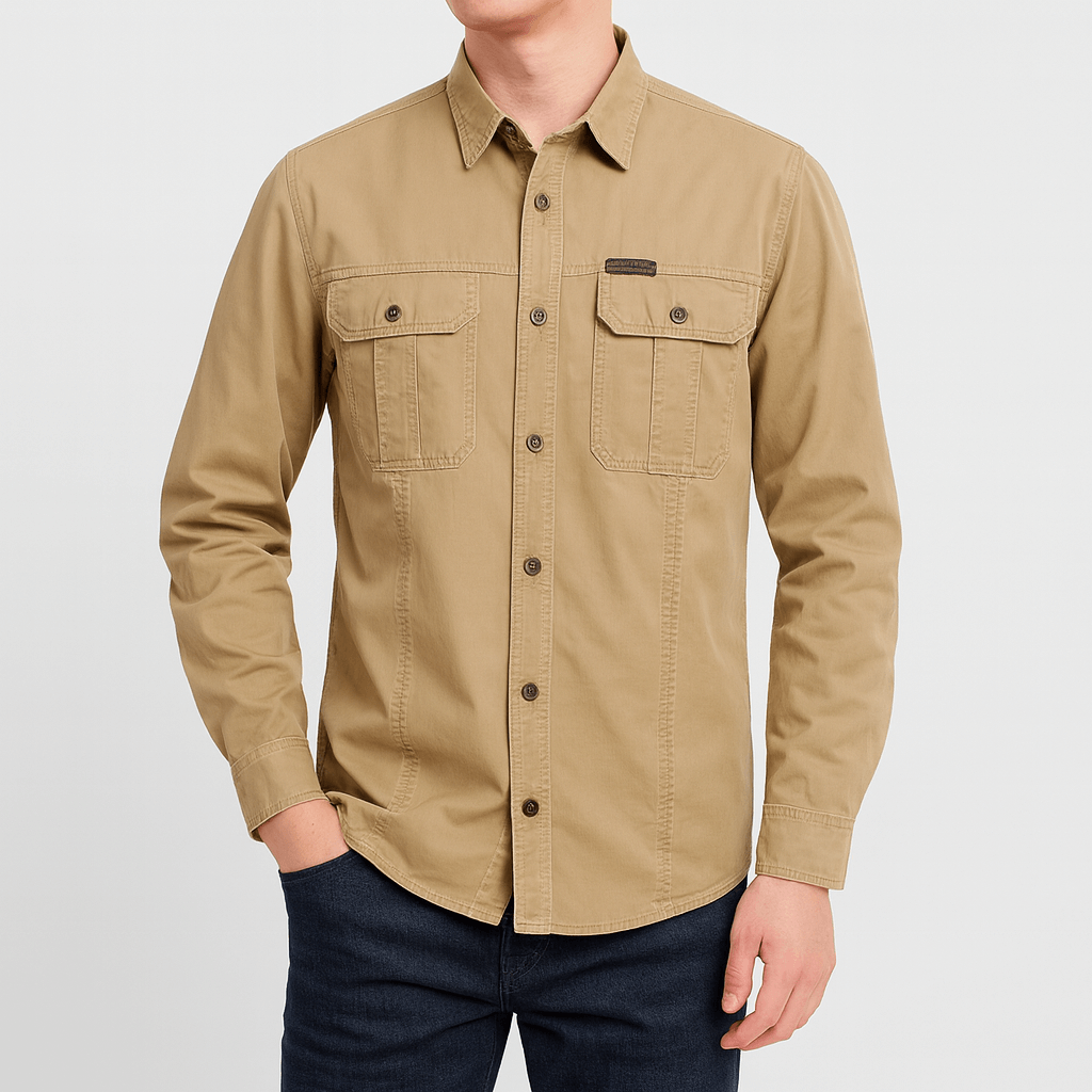 Marchmel | Homme Chemise à Col Pointu