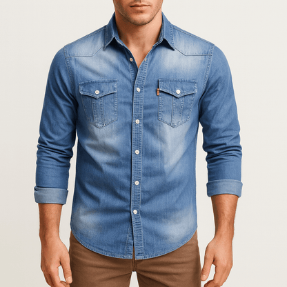 Marchmel | Homme Chemise à Poche Avant