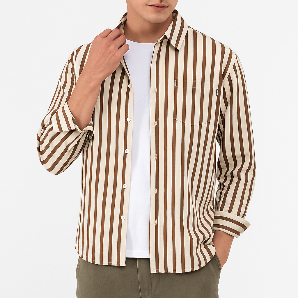 Marchmel | Homme Chemise à Rayures Niels
