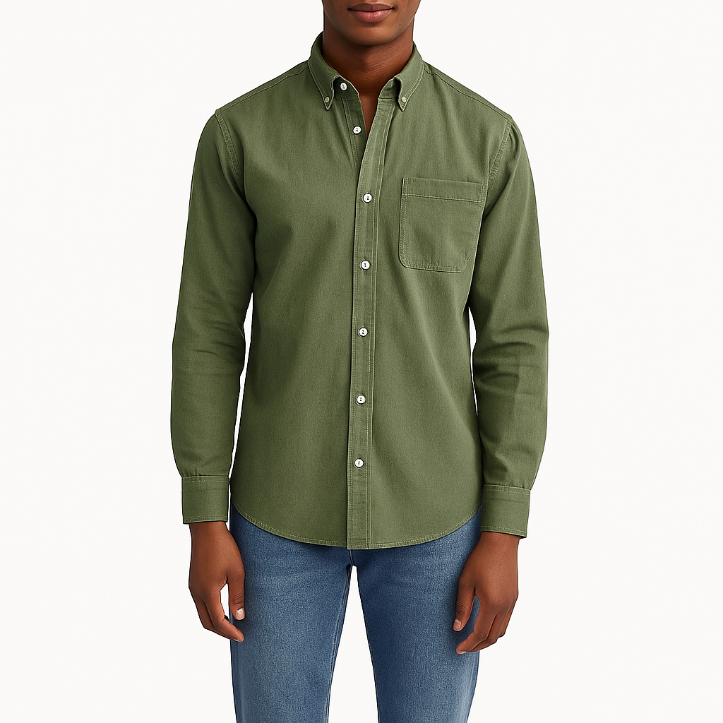 Marchmel | Homme Chemise en Coton Boutonnée
