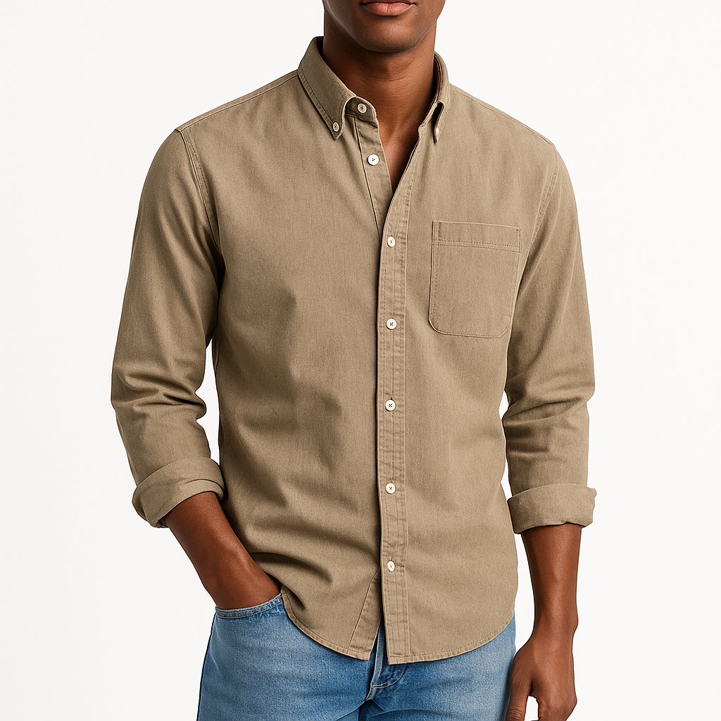 Marchmel | Homme Chemise en Coton Boutonnée