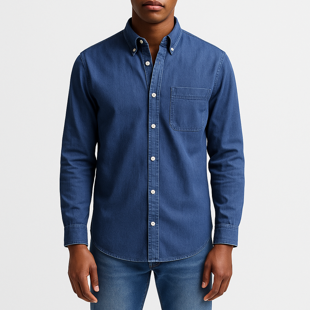 Marchmel | Homme Chemise en Coton Boutonnée