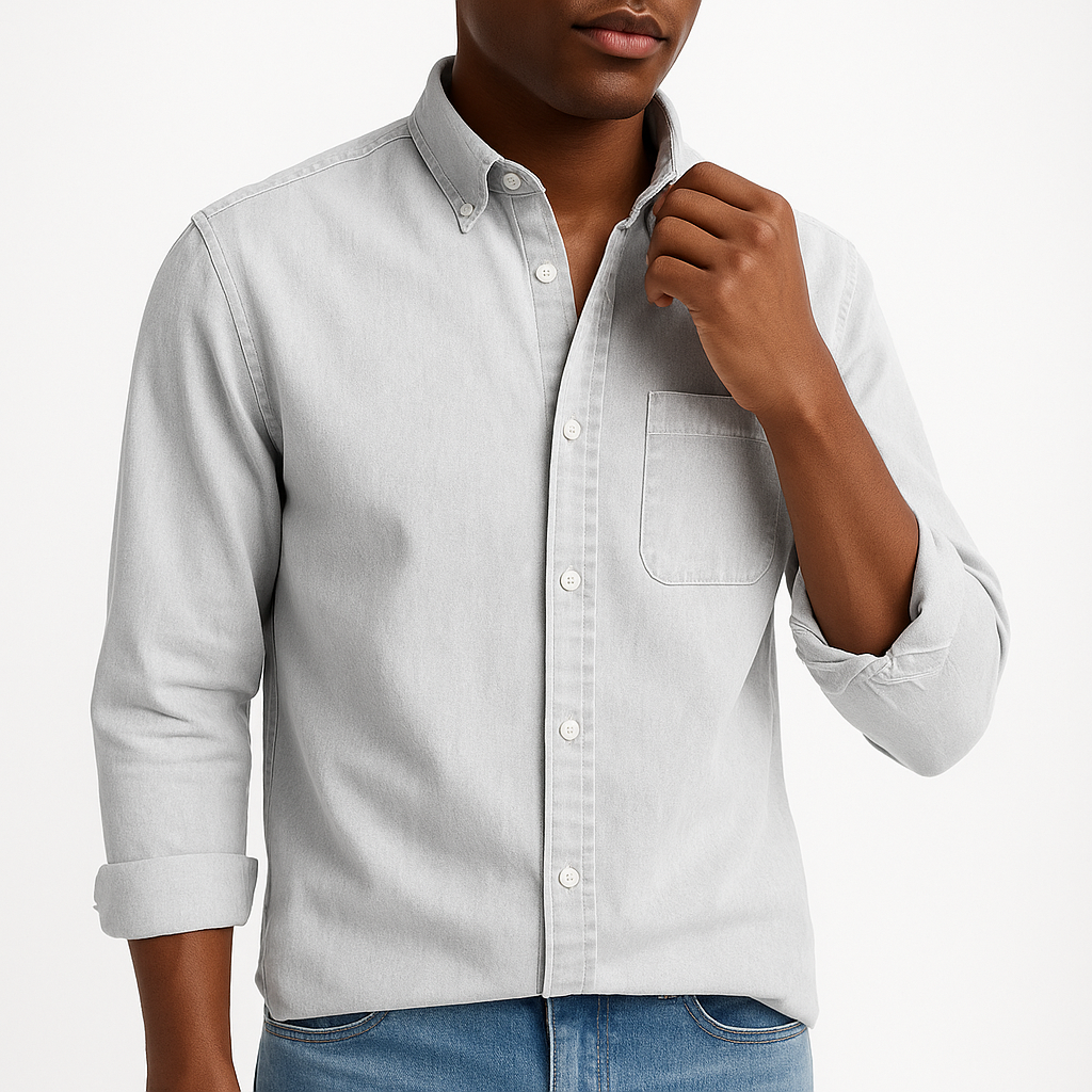 Marchmel | Homme Chemise en Coton Boutonnée
