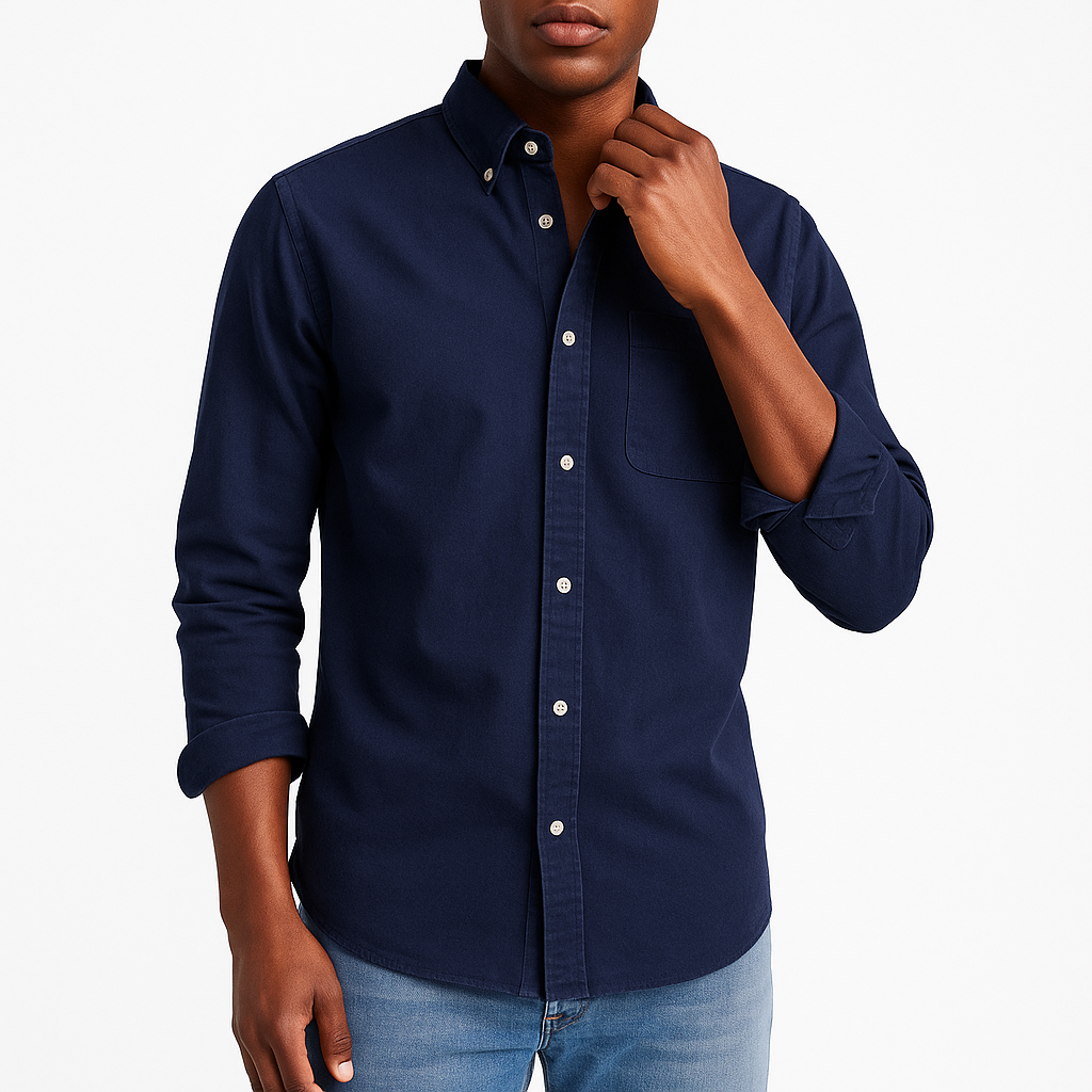Marchmel | Homme Chemise en Coton Boutonnée