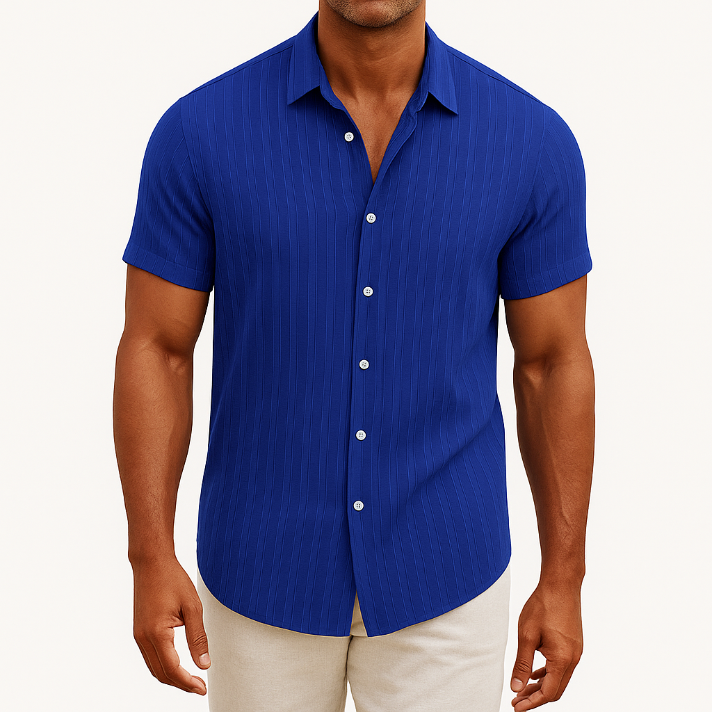 Marchmel | Homme Chemise en Coton Rayée