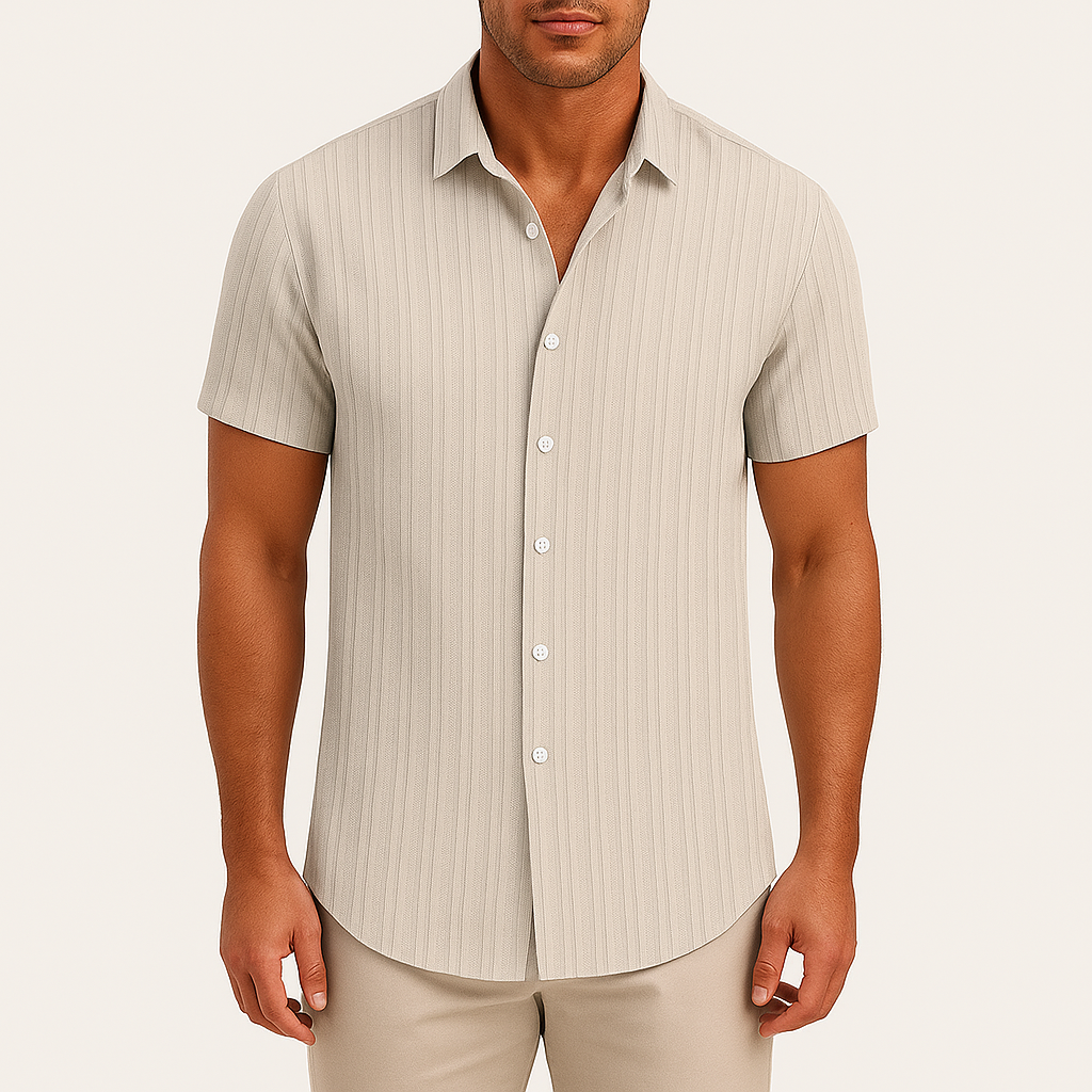Marchmel | Homme Chemise en Coton Rayée